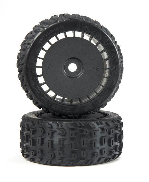 PowerHobby Arrma ARA550097 DBoots Katar T Belted 6S Tire Set Glued (Black) (2) Talion — Talion Parts