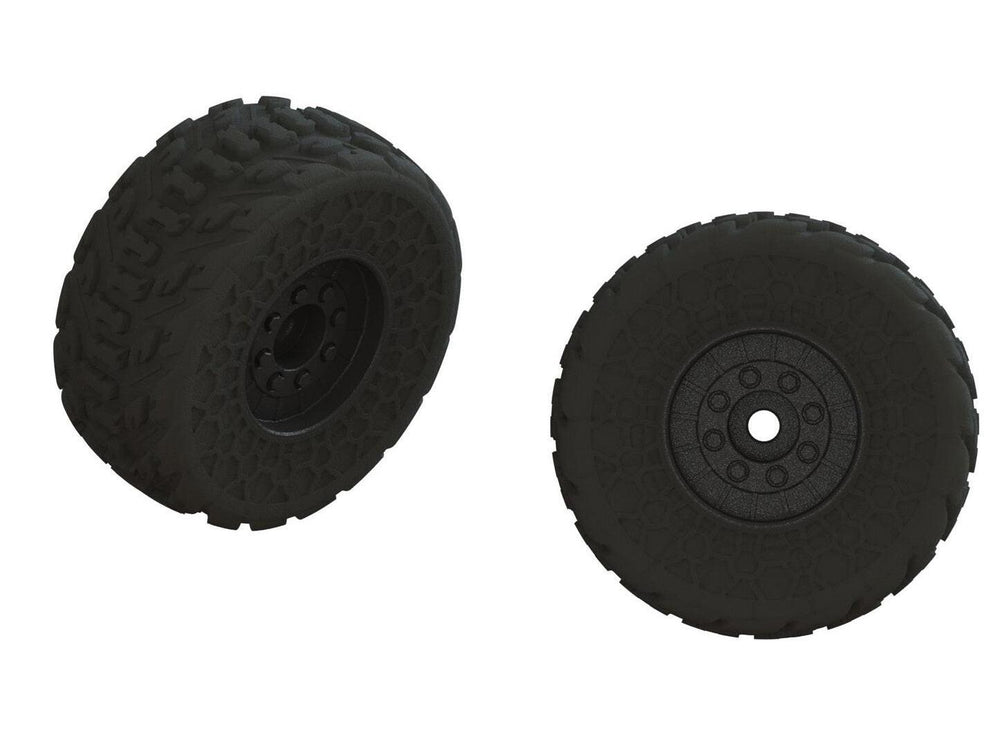 PowerHobby Arrma ARA550107 dBoots FIRETEAM Tire Set Glued (2) — Fireteam Parts
