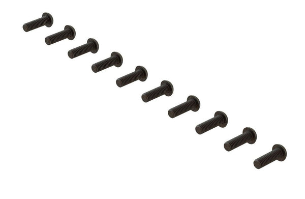 Arrma ARA702006 Button Head Screw M2.5x8mm (10)