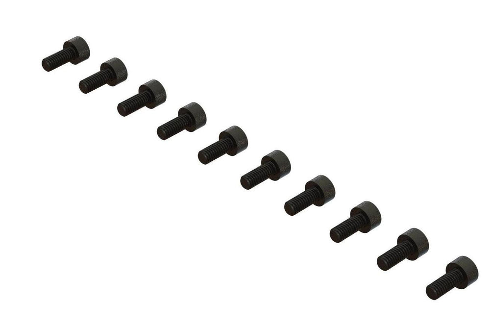 PowerHobby Arrma ARA702008 Cap Head Hex Machine Screw, M2.5x6mm (10)