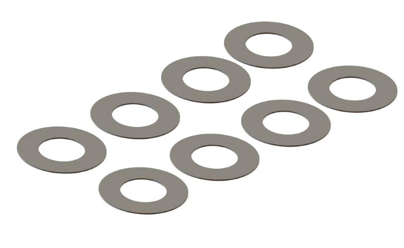 PowerHobby Arrma ARA709060 Shim 6.2x11.9x0.3mm (8pieces) Kraton Mojave — Mojave 6S Parts