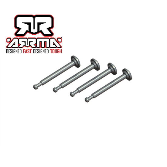 Arrma ARA713032 Shock Mount Pin 3x33mm Silver (4) Kraton EXB