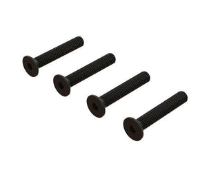 Arrma ARA722424 Flat Head Hex Machine Screw M4x24mm (4) VENDETTA