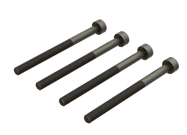 Arrma ARA723340 Cap Head Hex Machine Screw M3x40mm (4)