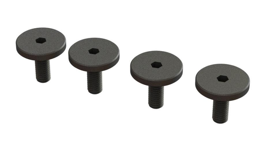PowerHobby Arrma ARA727308 Large Head Screw M3X8MM (4) 1/7 Felony 6S Infraction Limitless — Felony Parts