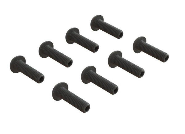 PowerHobby Arrma ARA727414 Double Socket Button Head Screw M4 x 14mm (8)