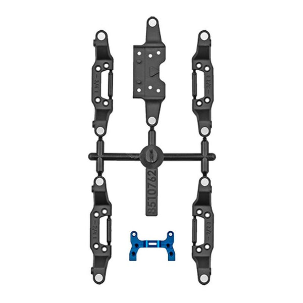 RC28R Upper and Lower Front Arm Set