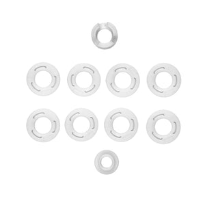 Team Associated RC28R FT Sidewall Flange Set, White