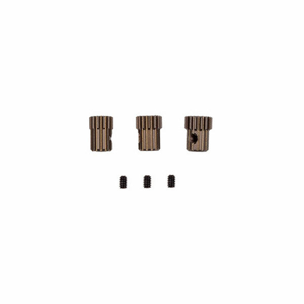 Team Associated RC28R FT Aluminum 1:28 Pinion Gear Set, 12-14 Tooth, 64P