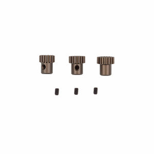 Team Associated RC28R FT Aluminum 1:28 Pinion Gear Set, 15-17 Tooth, 64P