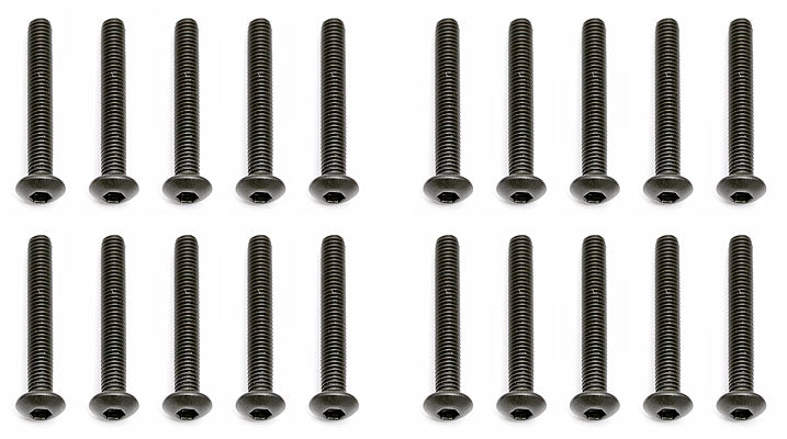 Team Associated M3X22mm Button Head Hex Screw (20)