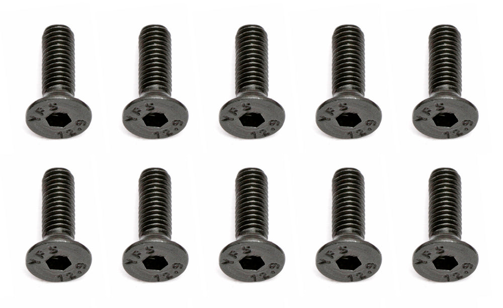 M3X10mm Flat Head Hex Screw (10)