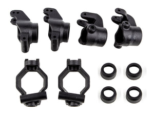 Team Associated Rival MT8 Caster Blocks, Steering Blocks, Rear Hubs Set