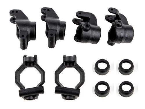 Team Associated Rival MT8 Caster Blocks, Steering Blocks, Rear Hubs Set