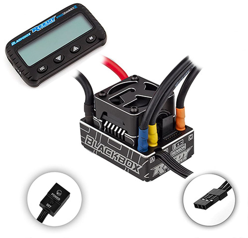 Team Associated Blackbox 880R Competition 1:8 ESC w/ Programmer2