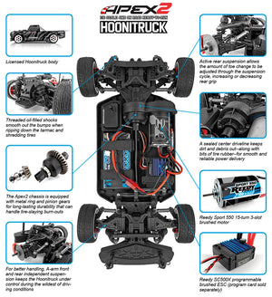 Team Associated Apex2 Hoonitruck 1/10 On-Road 4wd RTR