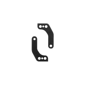 Team Associated RC10TC8 FT Steering Block Arm Set, Front, +1mm