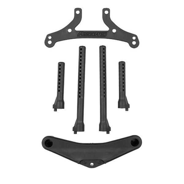 RC10TC8 Front Bumper and Body Post Set