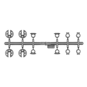 RC10TC8 Shock Ball Ends and Spring Cups