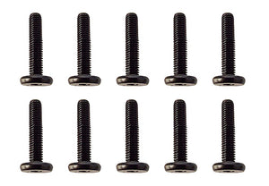 Screws, M3x0.5x16mm LP SHCS, Black