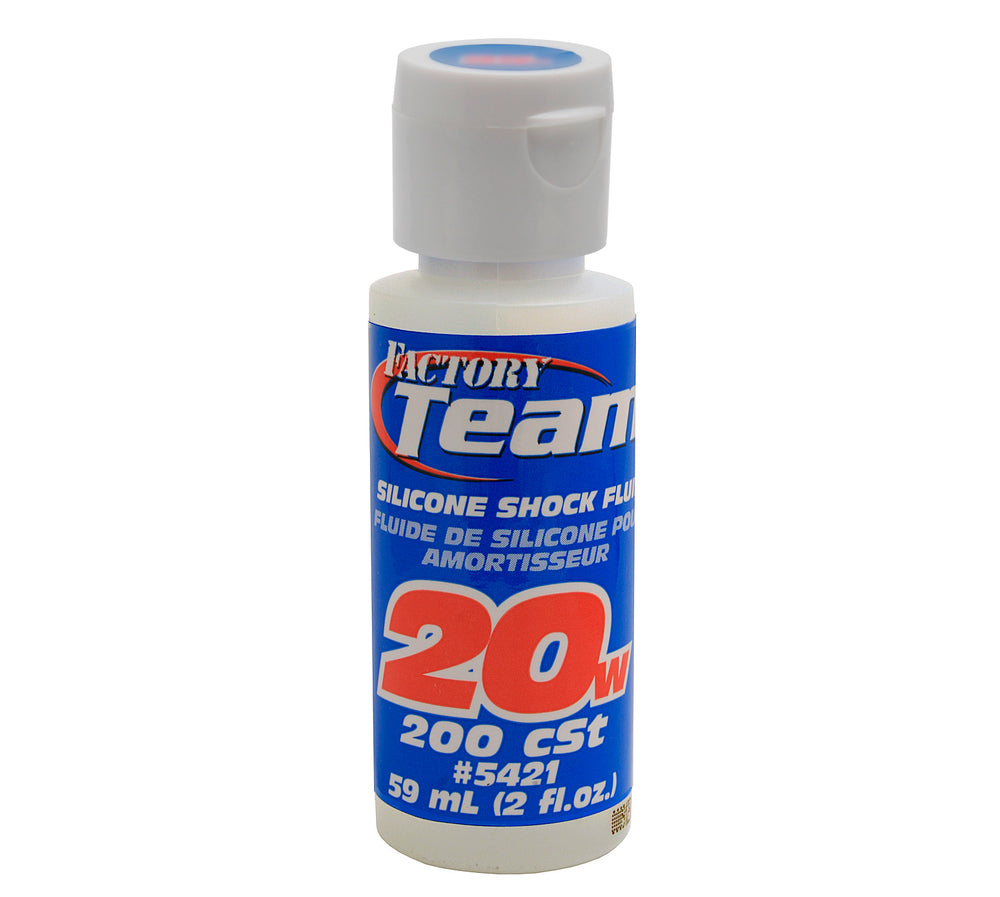 Team Associated 20Wt Silicone Shock Oil, 2oz