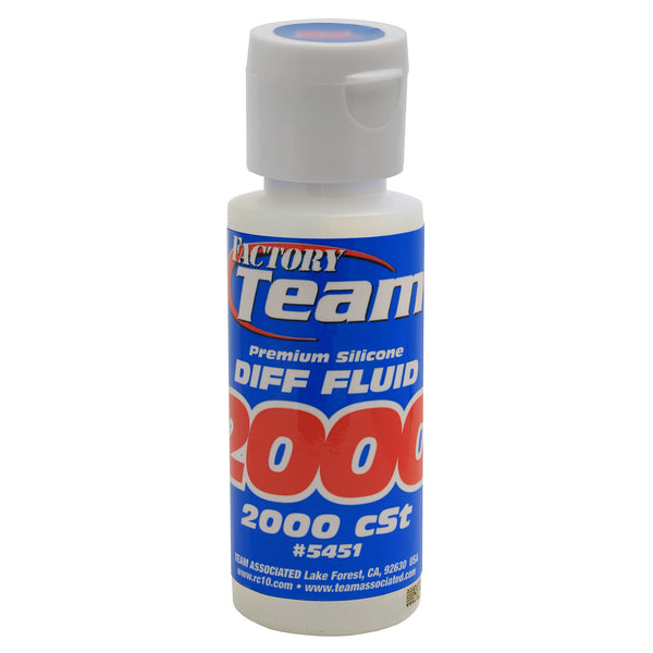 Silicone Diff Fluid 2,000 cSt, 2oz