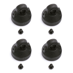 Bleeder Shock Caps, 1/10, for RC10 Team Car