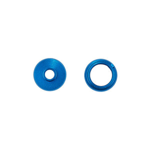 Team Associated RC10 4WD Team Car FT Aluminum Pulley Guide Set, Blue