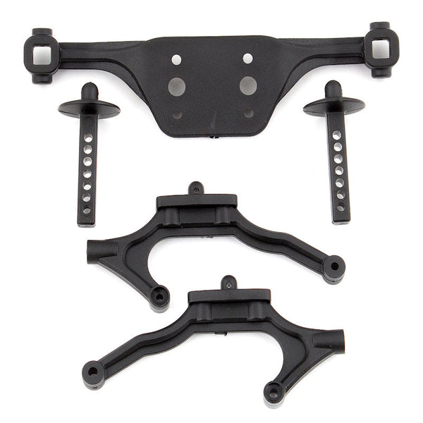 Associated 71038 Rear Body Mounts Fits: ProSC10, Reflex DB10, DR10 & Trophy Rat
