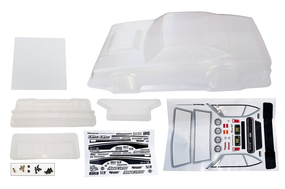 Axxociated 71082 DR10 Reakt Drag Body Clear