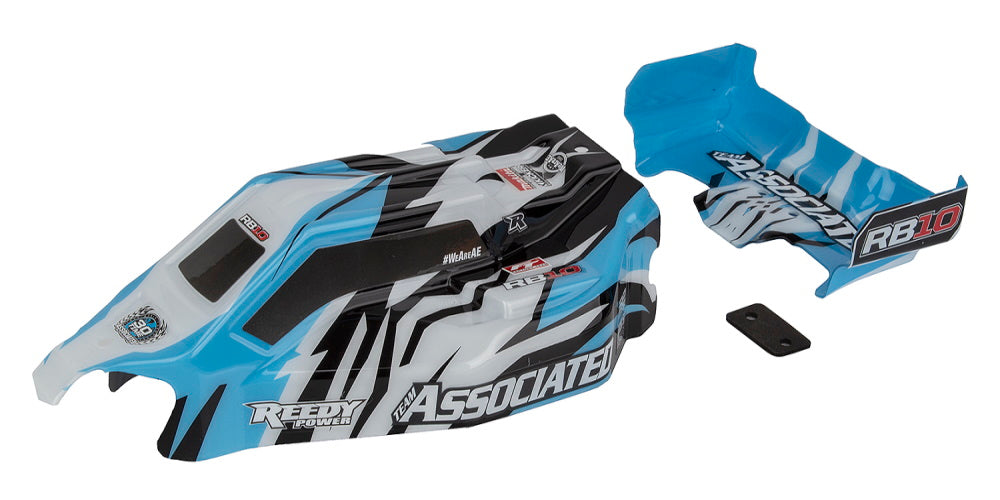 Associated 72017 RB10 RTR Painted Body and Wing blue