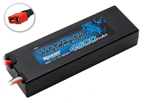 Team Associated Reedy WolfPack LiPo 4500mAh 35 C 11.1V Battery Pack