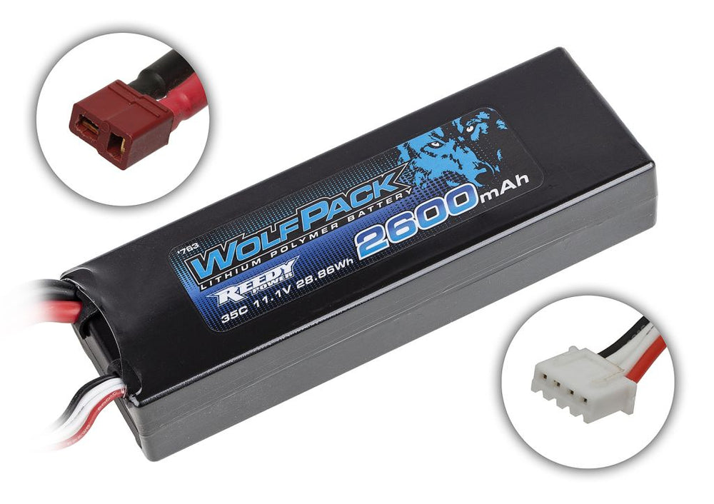 Team Associated Reedy WolfPack LiPo 2600mAh 35C 11.1V