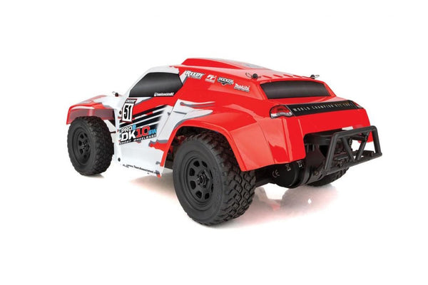 Associated 90039 Pro2 DK10SW 1/10 Electric Dakar Buggy RTR, Red/White