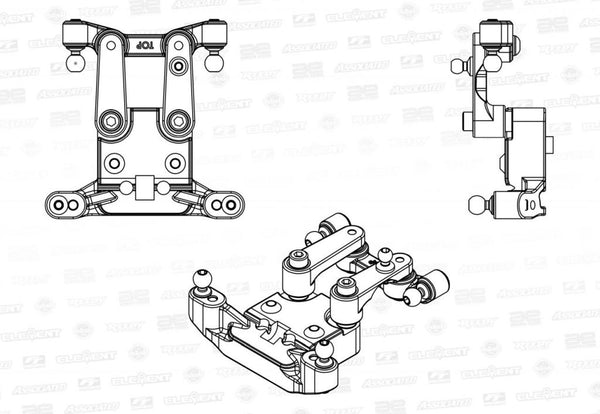 Team Associated RC10B6 Builder’s Support Kit 2