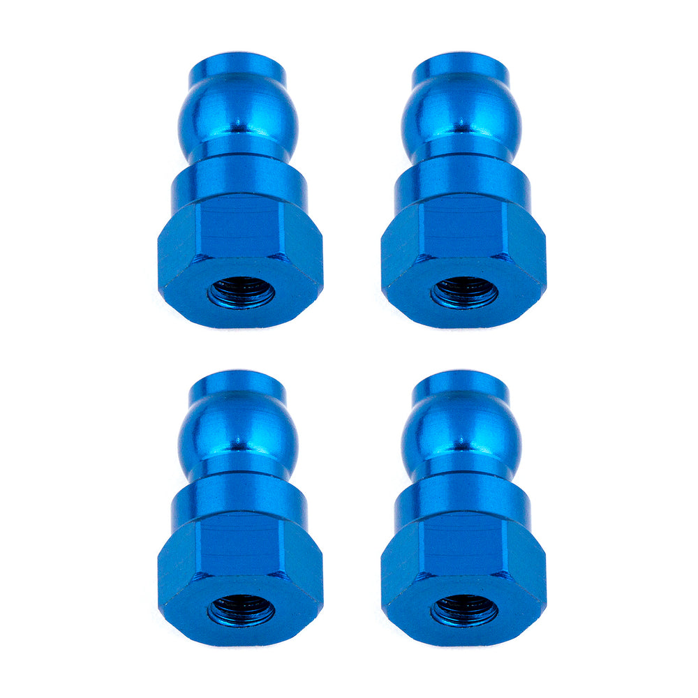 Team Associated Aluminum Shock Bushings, 12mm (9mm Offset)