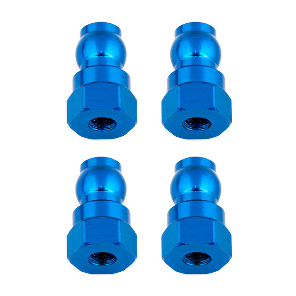 Team Associated Aluminum Shock Bushings, 12mm (9mm Offset)