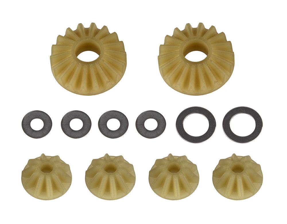 Team Associated RC10B74 FT LTC Differential Rebuild Set, Plastic