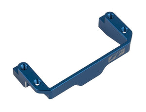 Team Associated RC10B7 FT One-Piece Servo Mount, Blue Aluminum