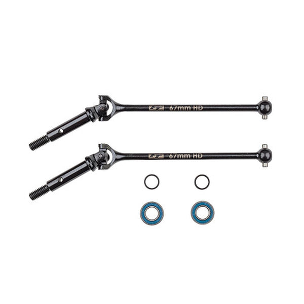 Team Associated RC10B7 Universal Driveshaft Set, 67mm