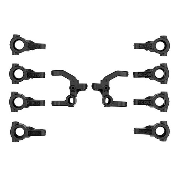 Team Associated RC10B7.1 Caster and Steering Block Set