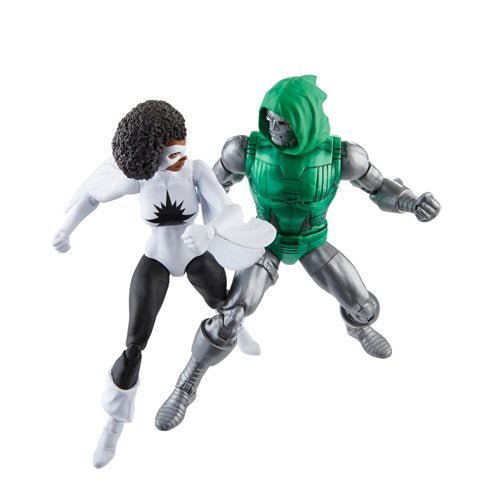 ToyShnip Avengers 60th Anniversary Marvel Legends Captain Marvel vs. Doctor Doom 6-Inch Action Figures — Action & Toy Figures