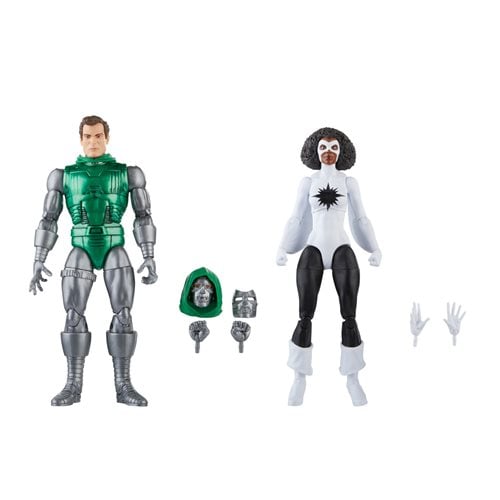 ToyShnip Avengers 60th Anniversary Marvel Legends Captain Marvel vs. Doctor Doom 6-Inch Action Figures — Action & Toy Figures