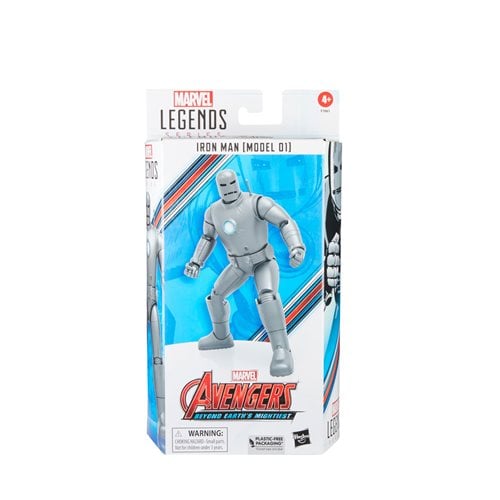 ToyShnip Avengers 60th Anniversary Marvel Legends Series Iron Man (Model 01) 6-Inch Action Figure — Action & Toy Figures