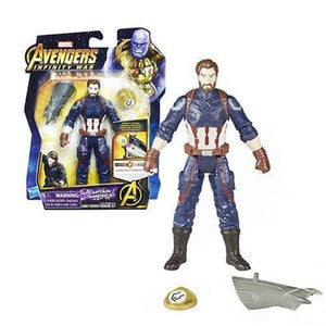 ToyShnip Avengers: Infinity War Captain America with Infinity Stone 6-Inch Action Figure — Toys & Games