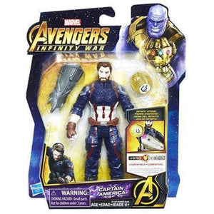 ToyShnip Avengers: Infinity War Captain America with Infinity Stone 6-Inch Action Figure — Toys & Games