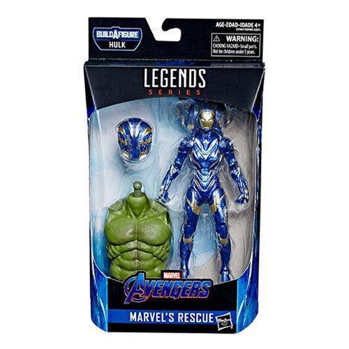 ToyShnip Avengers Marvel Legends 6-Inch Marvel's Rescue Action Figure — Toys & Games