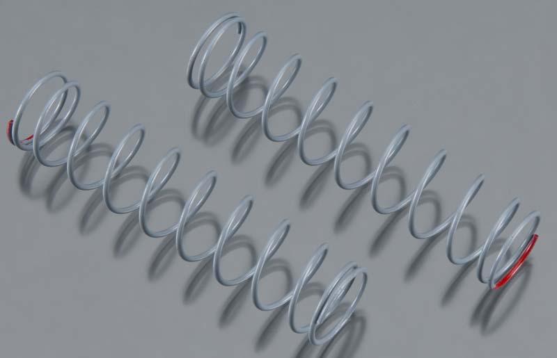 Axial AX30218 SCX10 XR10 Wraith EXO 14x70mm Shock Spring (Super Soft - 2.07 lbs/in) (Red) (2)