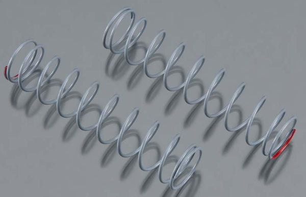 Axial AX30218 SCX10 XR10 Wraith EXO 14x70mm Shock Spring (Super Soft - 2.07 lbs/in) (Red) (2)