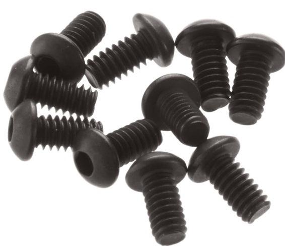 Axial AX31146 Hex Socket Button Head Screw M2x4mm Black (10) Yeti
